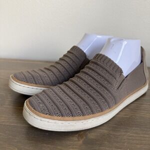 Naturalizer Womens 9M Tan Beige Keeper Slip On Sneakers Comfort Shoes